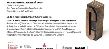 Presentació - Anuari Cultural Valencià 2020