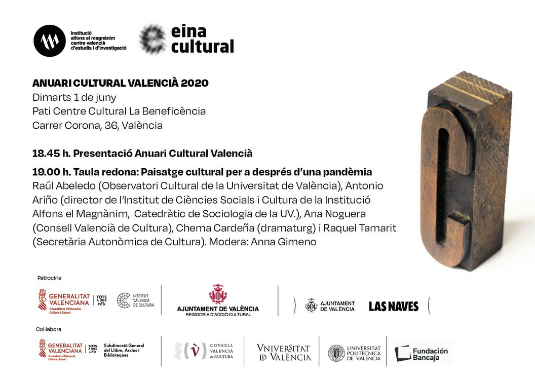 Presentación - Anuari Cultural Valencià 2020