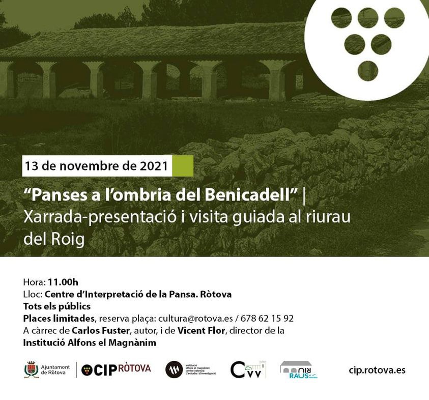 Presentación - Panses a l'ombria del Benicadell