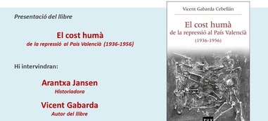 Presentación - El cost humà de la repressió al País Valencià (1936-1956)