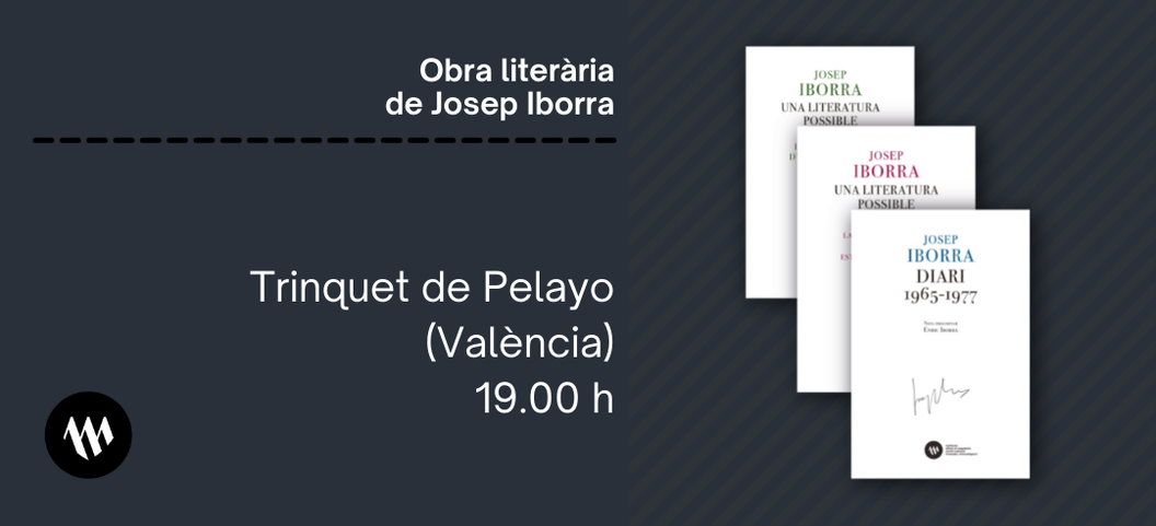 Presentación de la obra literaria de Josep Iborra