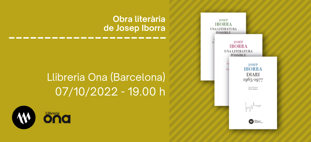 Presentación de la obra literaria de Josep Iborra