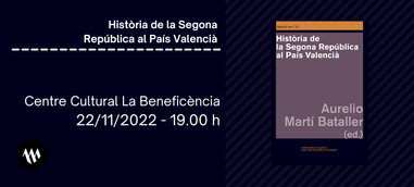 Presentación: Història de la Segona República al País Valencià