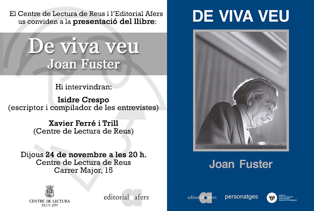 Presentación: De viva veu