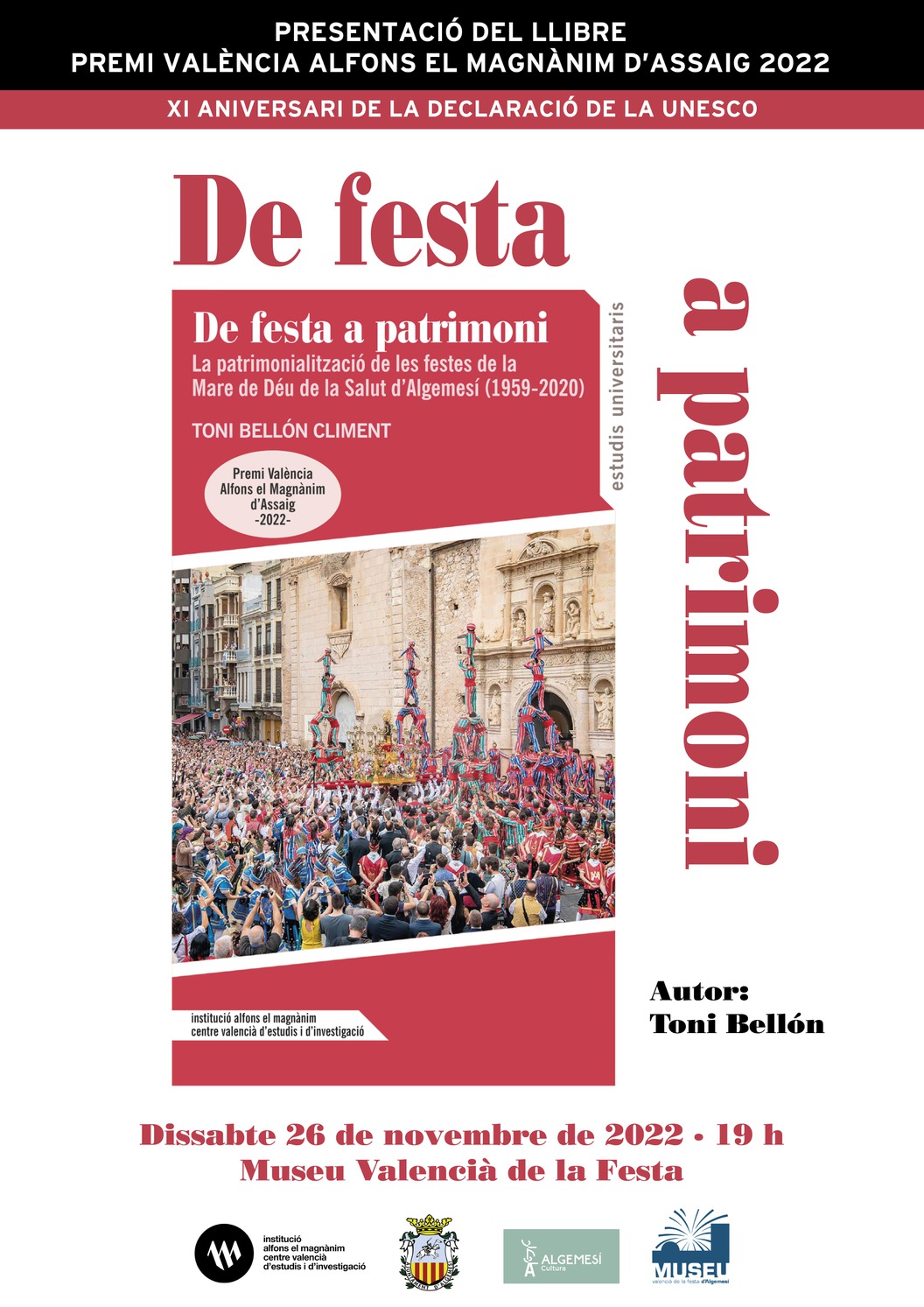 Presentación: De festa a patrimoni