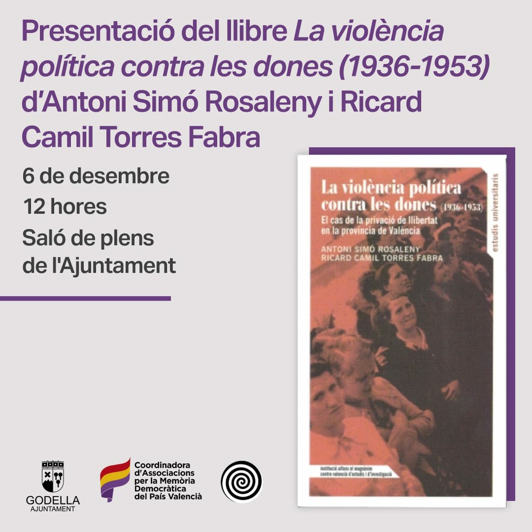 Presentación: La violència política contra les dones (1936 - 1953)