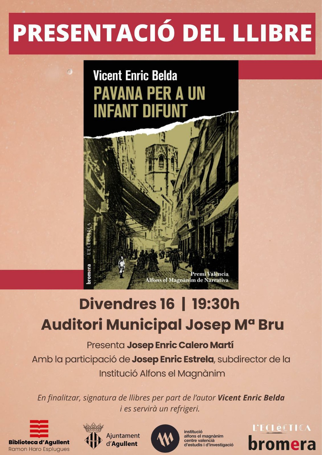 Presentación: Pavana per a un infant difunt