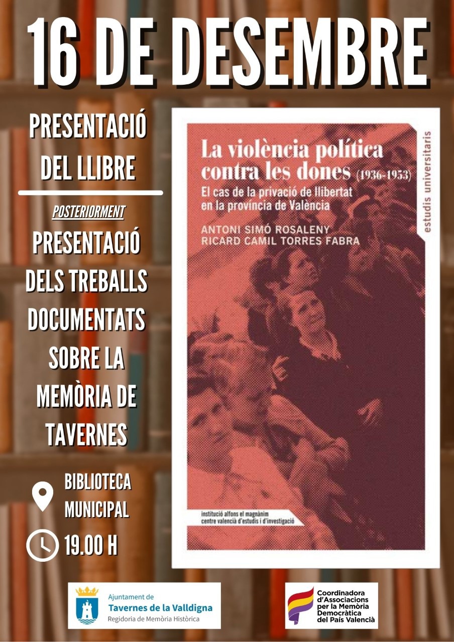 Presentación: La violència política contra les dones (1936 - 1953)