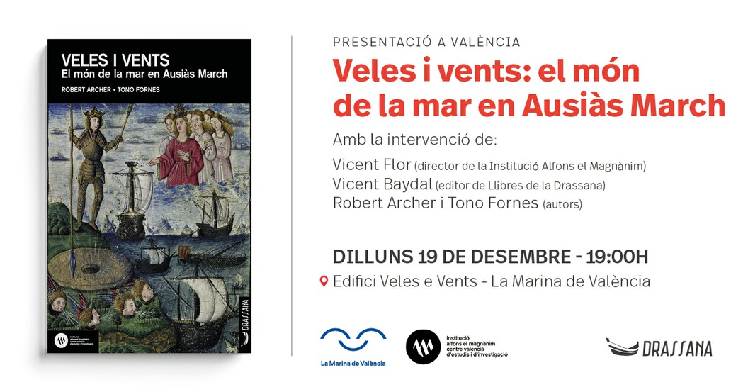 Presentación: Veles i vents. El mòn de la mar en Ausiàs March.