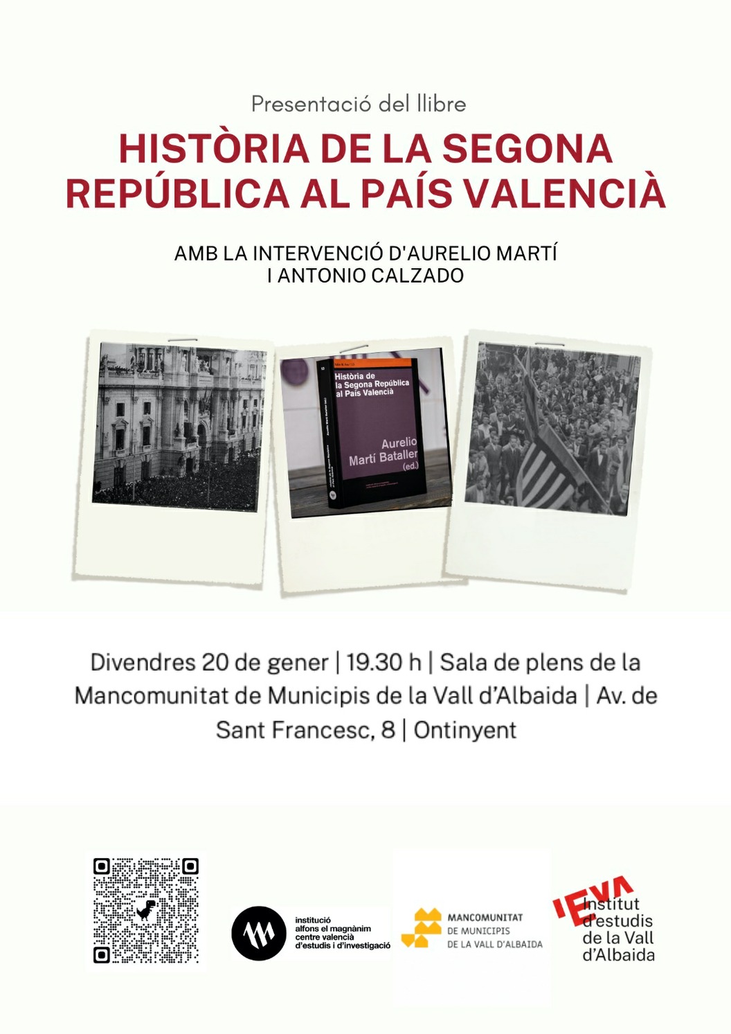 Presentación: Història de la Segona República al País Valencià