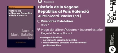 Presentación: Història de la Segona República al País Valencià