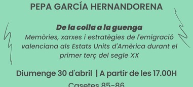 Firma del libro: ​De la colla a la guenga