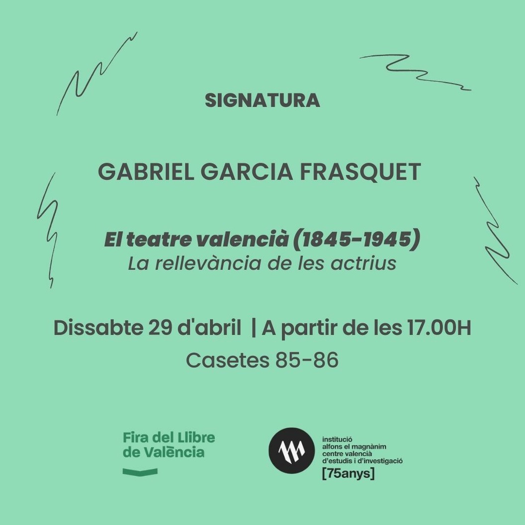 Signatura del llibre: El teatre valencià (1845-1945)