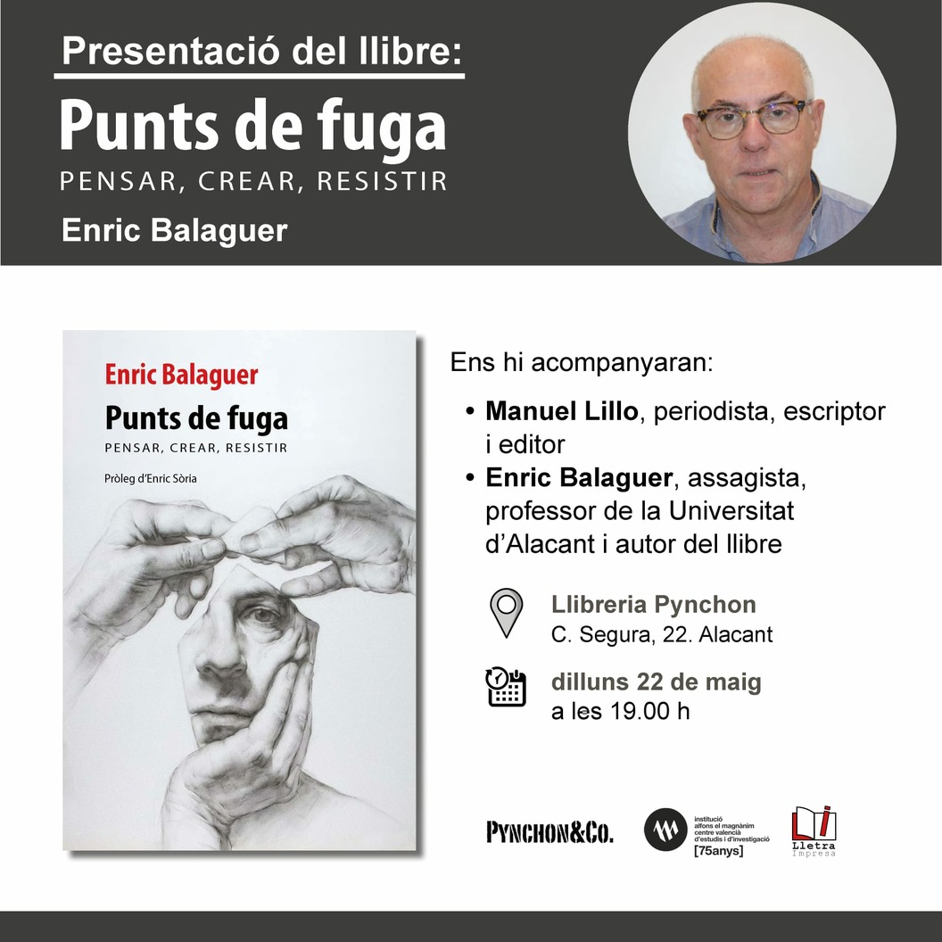 Presentació: Punts de fuga. Pensar, crear, resistir