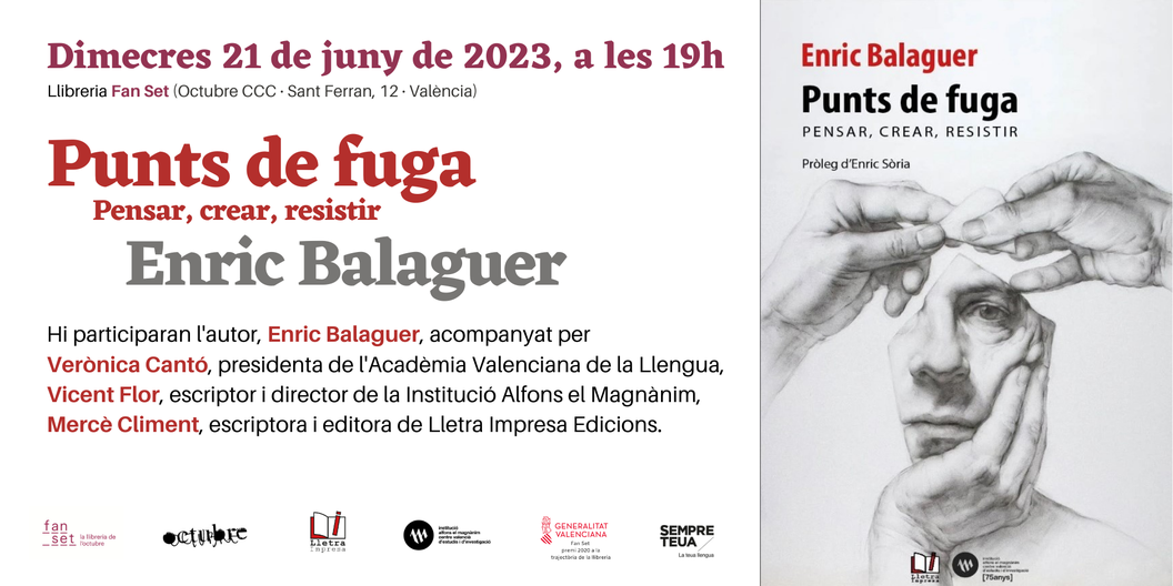 Presentació: Punts de fuga. Pensar, crear, resistir