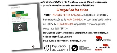 Presentación: El negoci de les aules