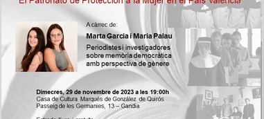 Xerrada - col·loqui Indignas hijas de su Patria