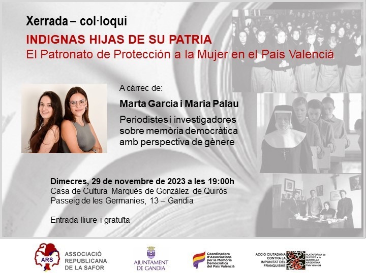 Xerrada - col·loqui Indignas hijas de su Patria