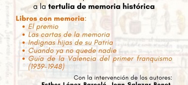 ​Tertúlia de memòria històrica: Indignas hijas de su Patria