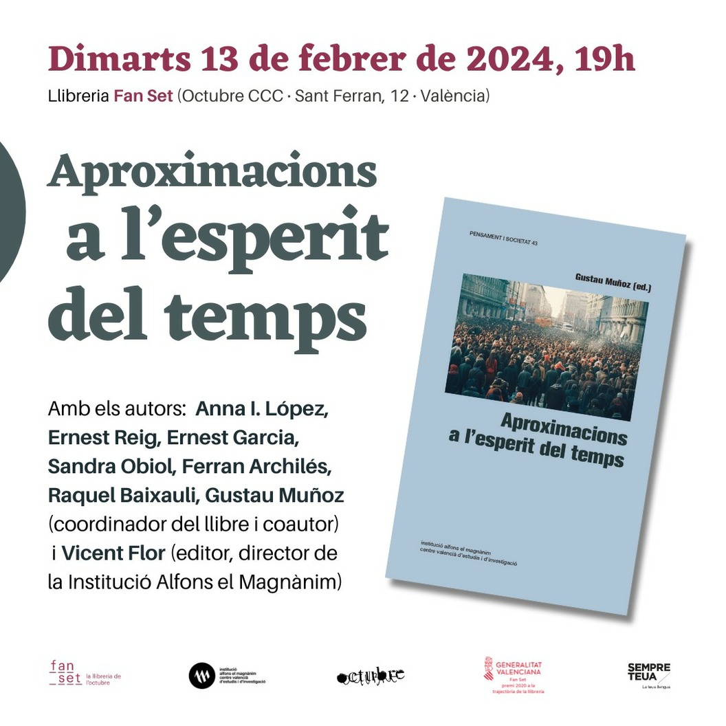 Presentació: Aproximacions a l'esperit del temps
