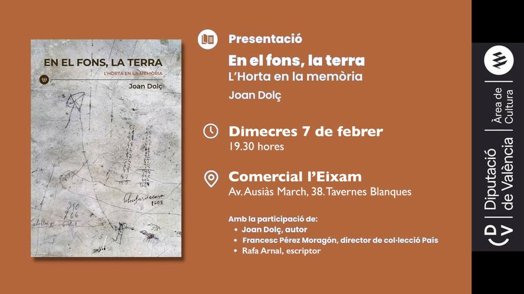 Presentació: En el fons, la terra