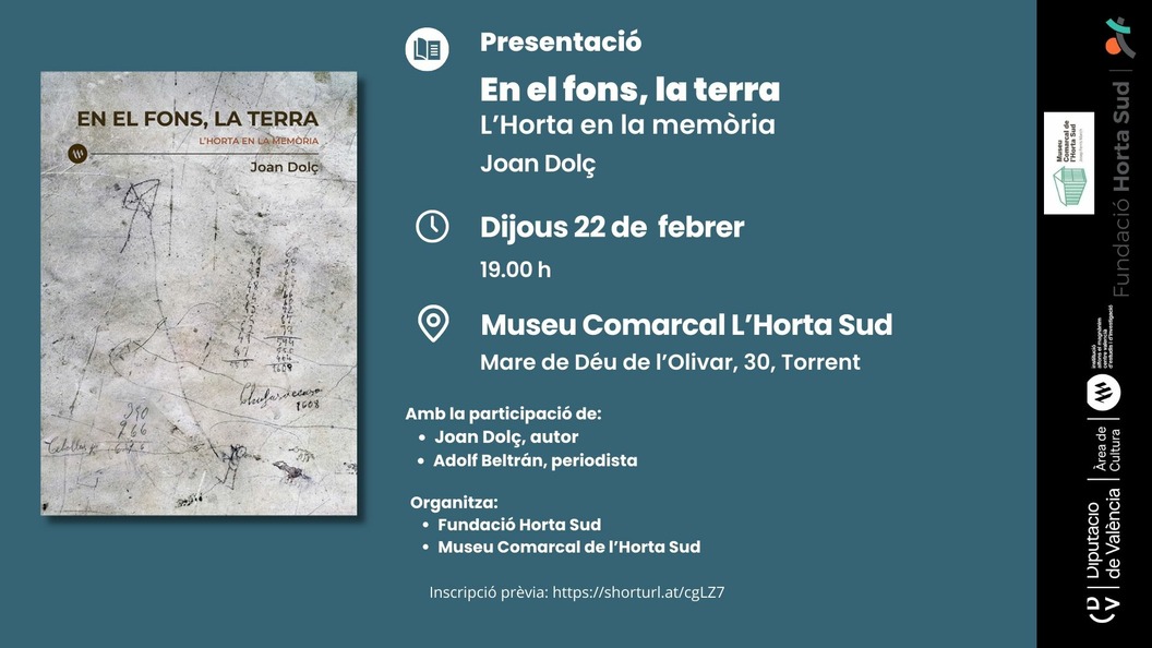 Presentació: En el fons, la terra