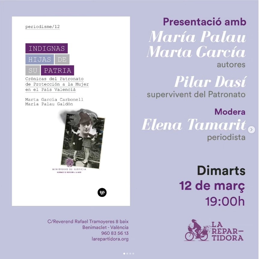 Presentació: Indignas hijas de su Patria