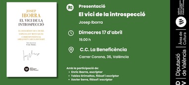 Presentación: ​El vici de la introspecció