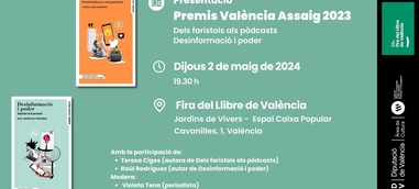 Presentación: Premis València Assaig 2023