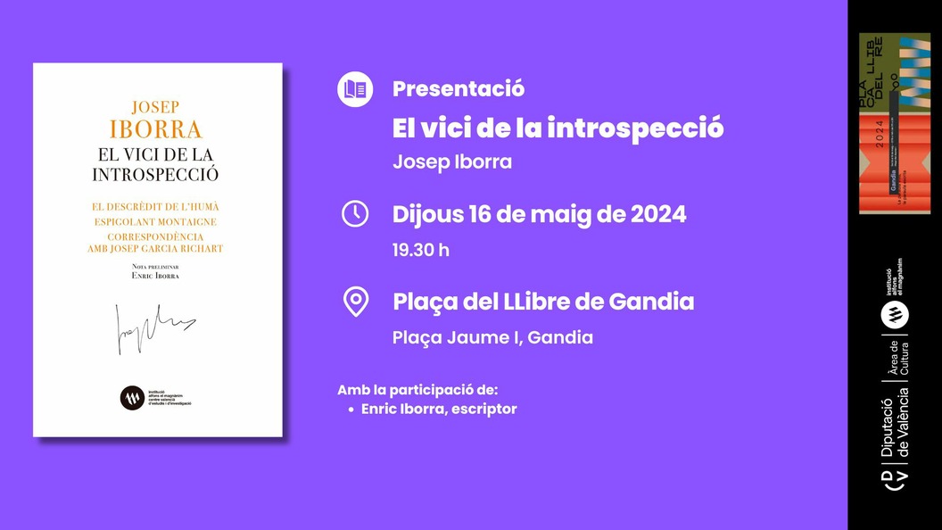 Presentació: ​El vici de la introspecció