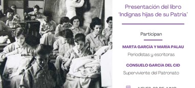 Presentació: Indignas hijas de su Patria