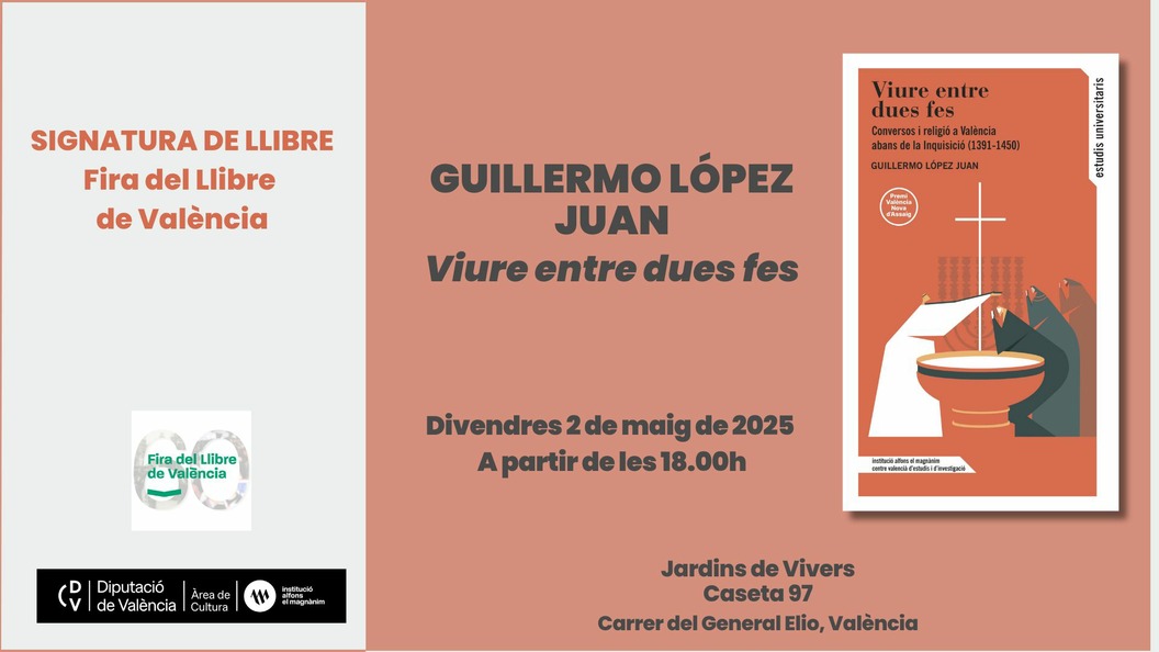 Firma del libro: Viure entre dues fes