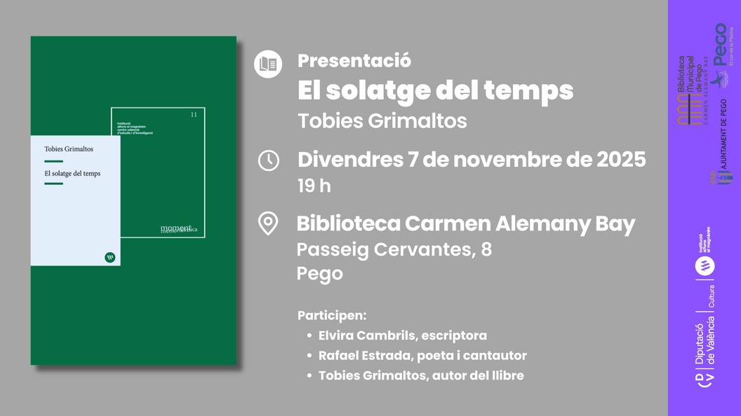Presentación: El solatge del temps