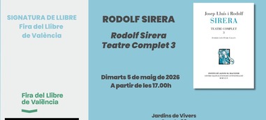 Signatura del llibre: Teatre complet 3