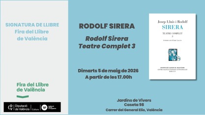 Signatura del llibre: Teatre complet 3