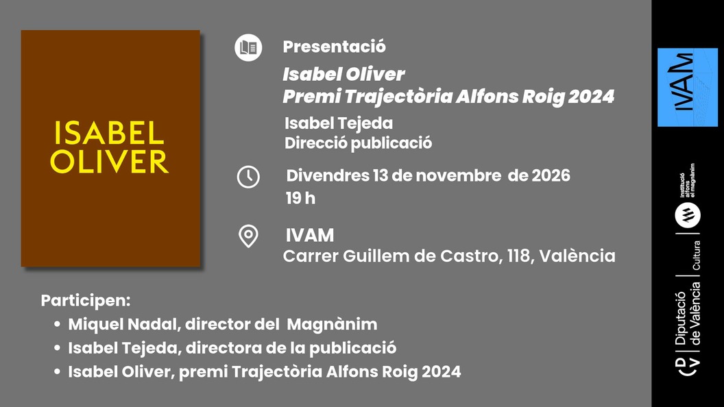 Presentación: Isabel Oliver