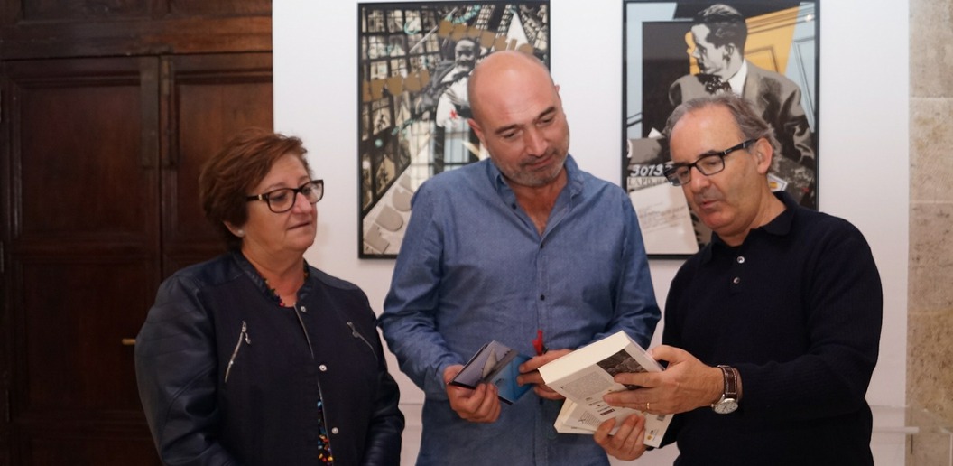 El diputado de Cultura se reúne con Alfred Ramos del Centre d’Estudis Comarcals de l’Horta Sud