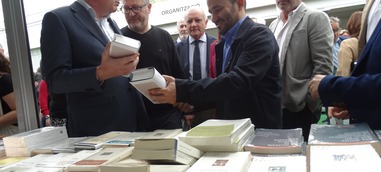 El Magnànim present a la inauguració de la Fira del Llibre de València