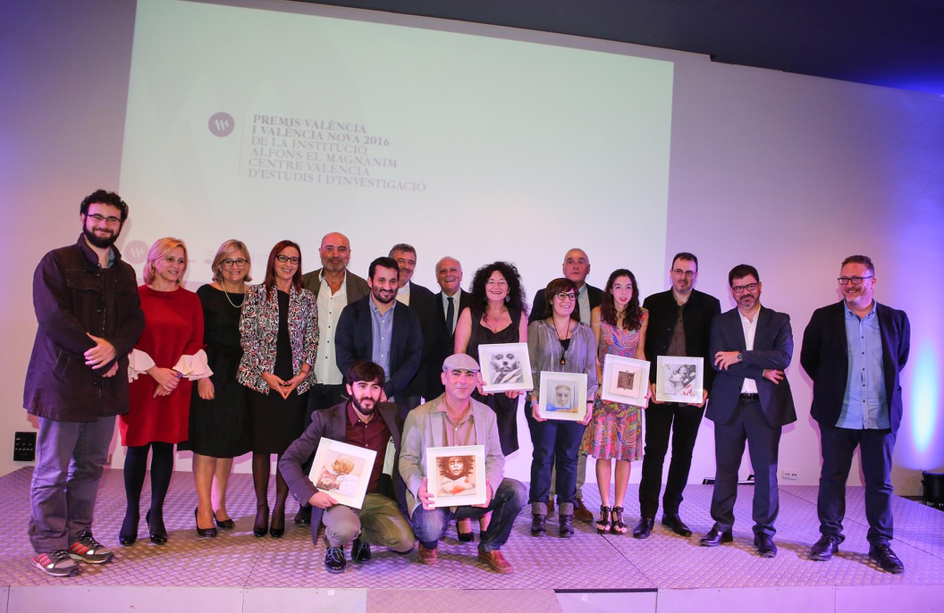 Una gala ágil y divertida para entregar los premios València 2016 de la Institució Alfons el Magnànim