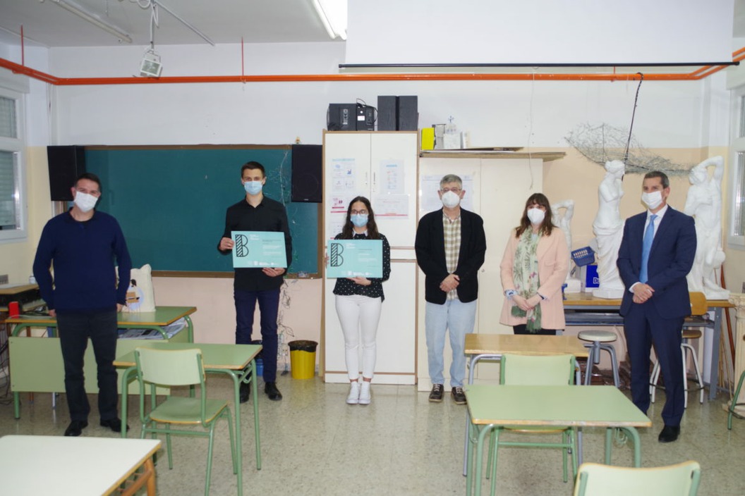 Acte de lliurament dels Premis d’Investigació Jove a l’IES Andreu Sempere