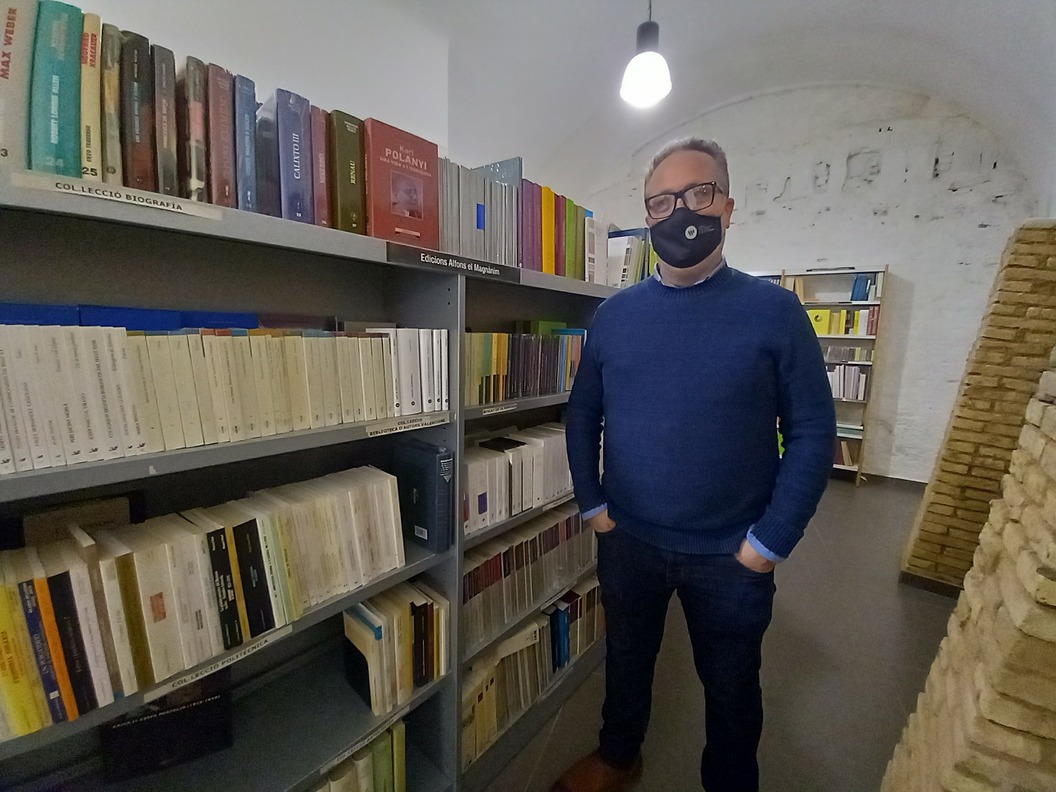 Visita de Vicent Flor a LLIG