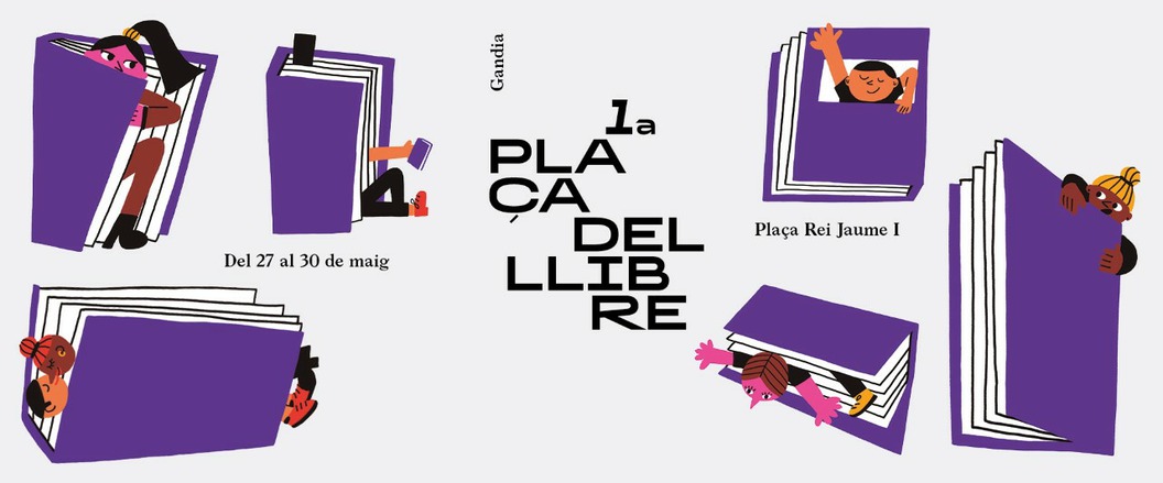 La primera edición de la Plaça del Llibre de Gandia de 2021 contará con el Magnànim