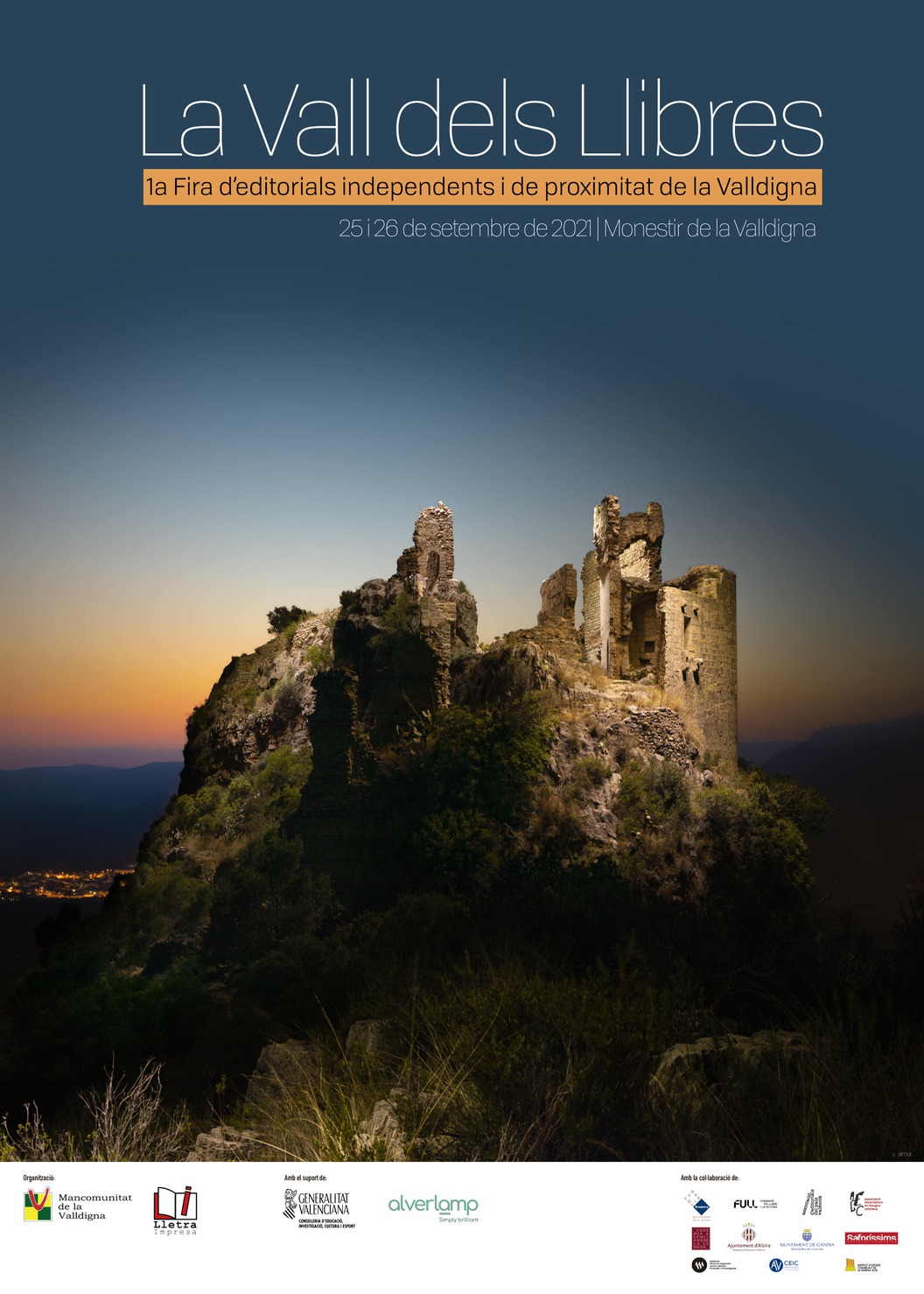 La Vall dels Llibres: 1a Fira d’editorials independents i de proximitat de la Valldigna