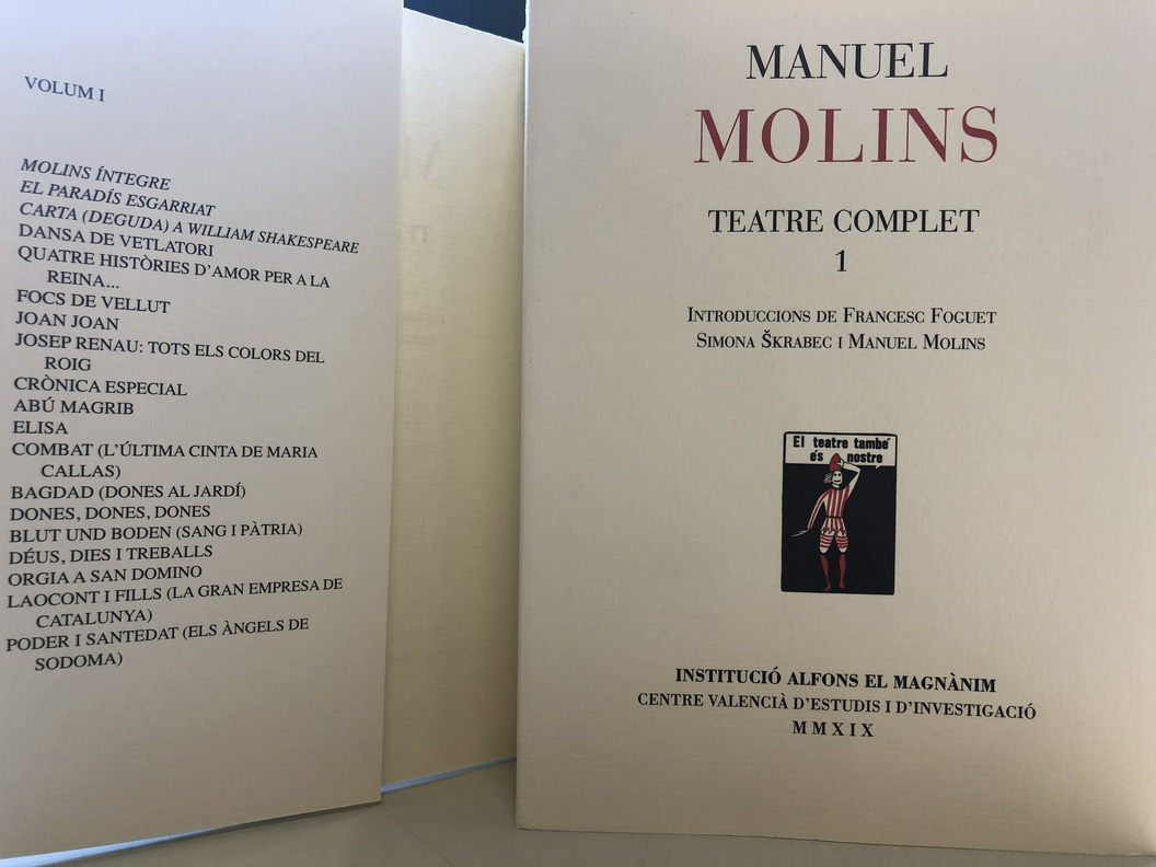«Poder i Santedat» de Manuel Molins recibe el Premi Serra d’Or