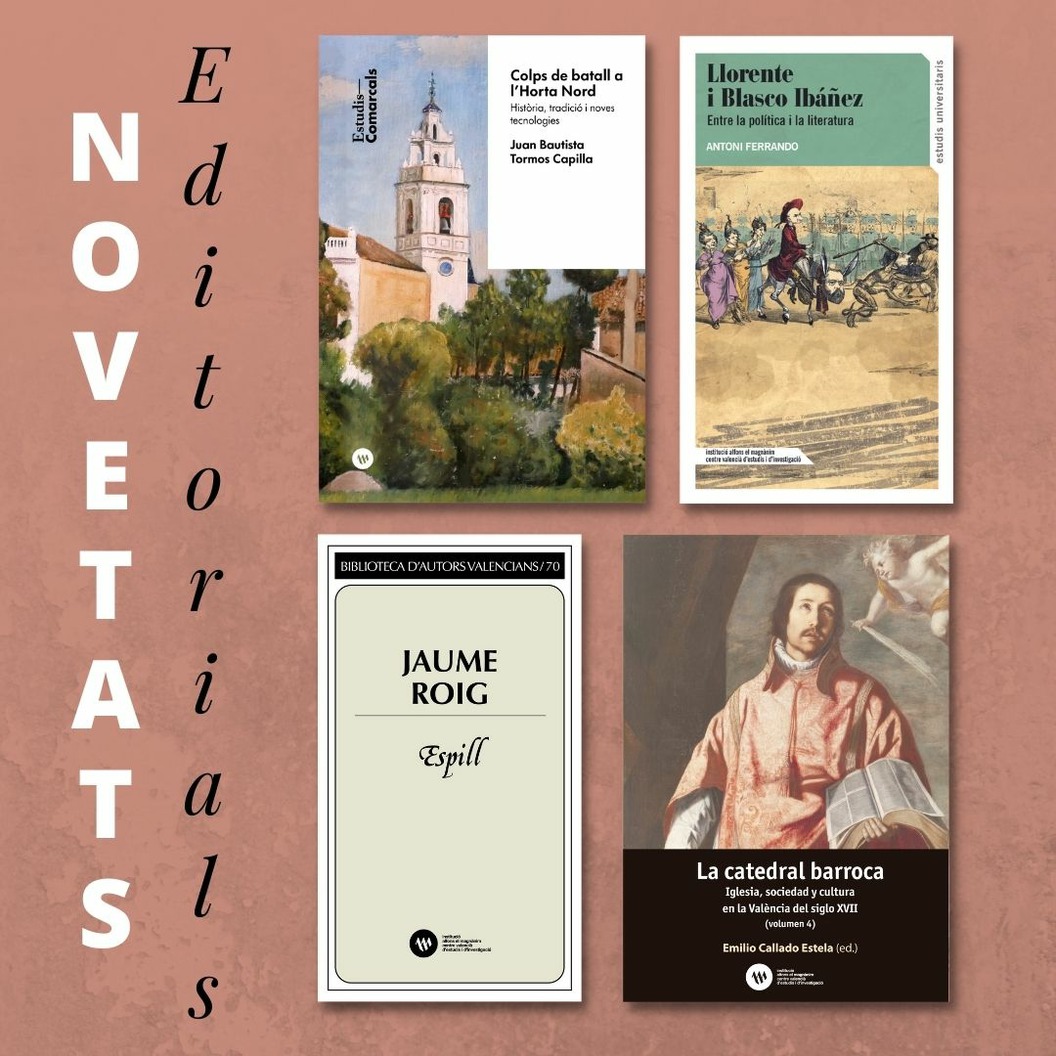 Últimas novedades editoriales del Magnànim en el mes de octubre