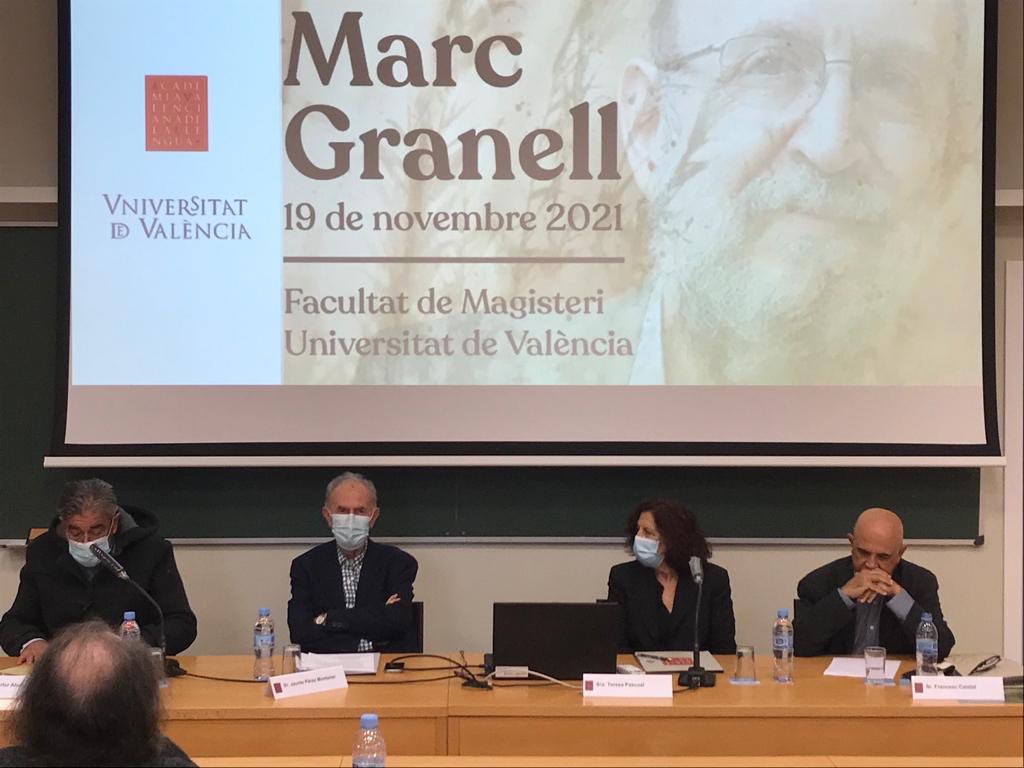Jornada dedicada a Marc Granell a la Facultat de Magisteri