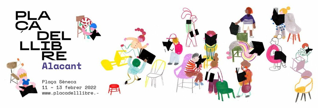 Libros, juegos y arte en vivo para todas las edades en la Plaça del llibre de Alicante