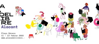 Libros, juegos y arte en vivo para todas las edades en la Plaça del llibre de Alicante
