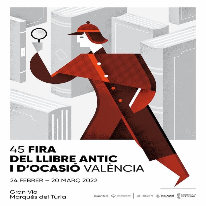 XLV edición de la Fira del Llibre Antic i d’Ocasió de València