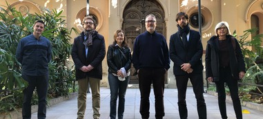 Visita institucional del director de l’Institut Ramon Llull al Magnànim